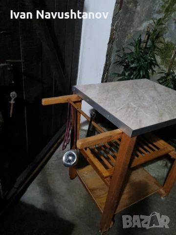 Помощна барбекю маса , снимка 2 - Градински мебели, декорация  - 52355088