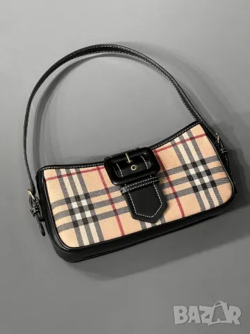 чанти BURBERRY Check Sling Bag , снимка 4 - Чанти - 48918892