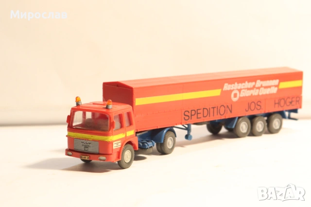 WIKING H0 1/87 MAN KАМИОН РЕТРО МОДЕЛ TIR