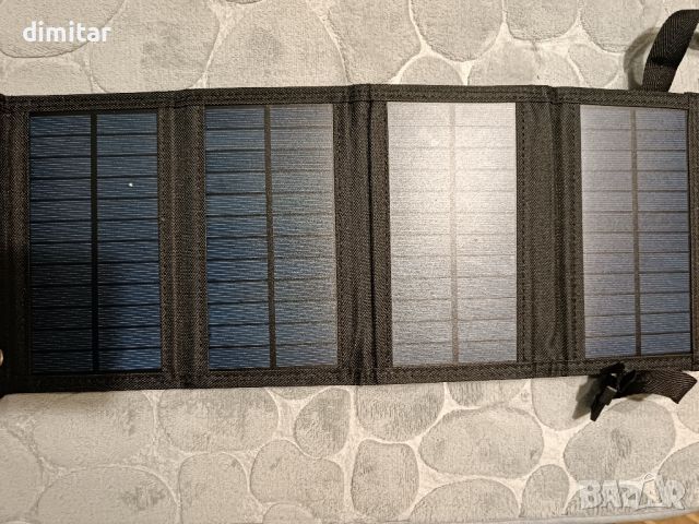 Сгъваем соларен панел 5v 20W, снимка 13 - Външни батерии - 46023316