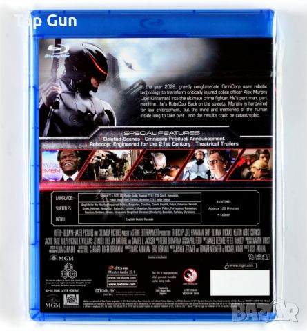 Блу Рей Робокоп (2014) Blu Ray RoboCop, снимка 2 - Blu-Ray филми - 46259489