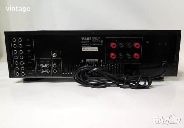 Yamaha AX-540 Stereo Integrated Amplifier, снимка 6 - Ресийвъри, усилватели, смесителни пултове - 45791030