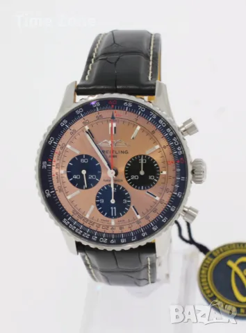 Breitling Navitimer B01 Chronograph 43mm Steel Cooper Dial Различни Варианти, снимка 1 - Мъжки - 47999990