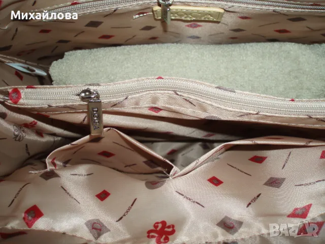 Страхотна  чанта Doca Нова с етикет.Цвят охра., снимка 4 - Чанти - 49990784