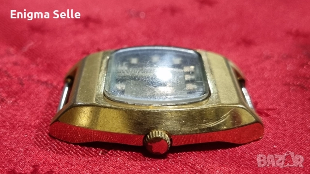 Съветски позлатен ръчен часовник Raketa, снимка 5 - Мъжки - 52566106