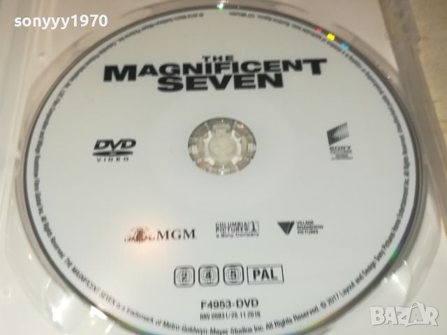 THE MAGNIFICENT SEVEN-DVD 0506241103, снимка 2 - DVD филми - 46064813