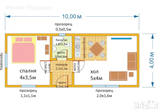 Сглобяеми бунгала ,къщи ,помещения , снимка 7 - Монтажи - 48309656