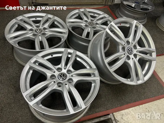 Джанти 17 Цола 5х112 VW Golf 5 6 7 Caddy Touaran Skoda Octavia Audi A3 Seat Leon, снимка 2 - Гуми и джанти - 49367471