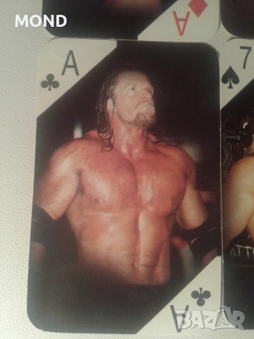 Стари карти с кечисти - WWE, снимка 14 - Колекции - 52866818