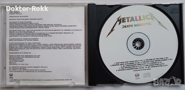 Metallica - оригинални и неофициални дискове , снимка 6 - CD дискове - 52743072
