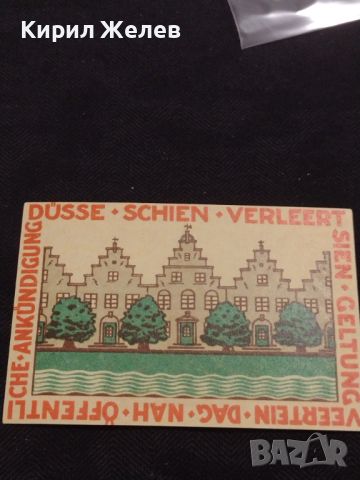 Банкнота НОТГЕЛД 50 пени 1921г. Холандия перфектно състояние за КОЛЕКЦИОНЕРИ 45129, снимка 7 - Нумизматика и бонистика - 45524388