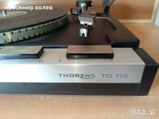 грамофон "THORENS TD 115", снимка 2 - Грамофони - 45357686