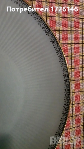 Порцеланови чинии със златен кант 2 броя на Mitterteich, Bavaria, Germany , снимка 6 - Чинии - 54046131