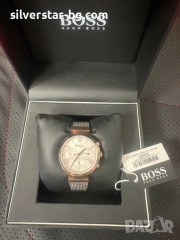Нов дамски часовник Boss, снимка 4 - Дамски - 53535040