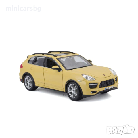 Метални колички: Porsche Cayenne Turbo - Bburago, снимка 2 - Колекции - 44943365