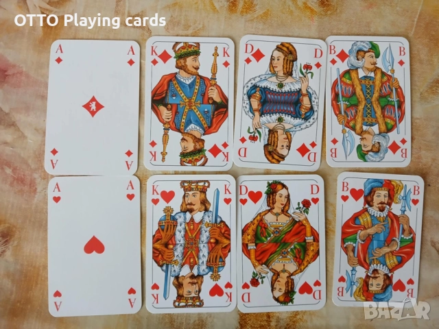 Стари карти за игра, оригинални немски, снимка 2 - Карти за игра - 50381520