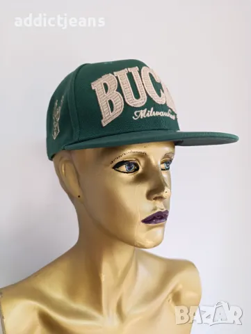 Мъжка шапка New Era Milwaukee Bucks, снимка 2 - Шапки - 49404091