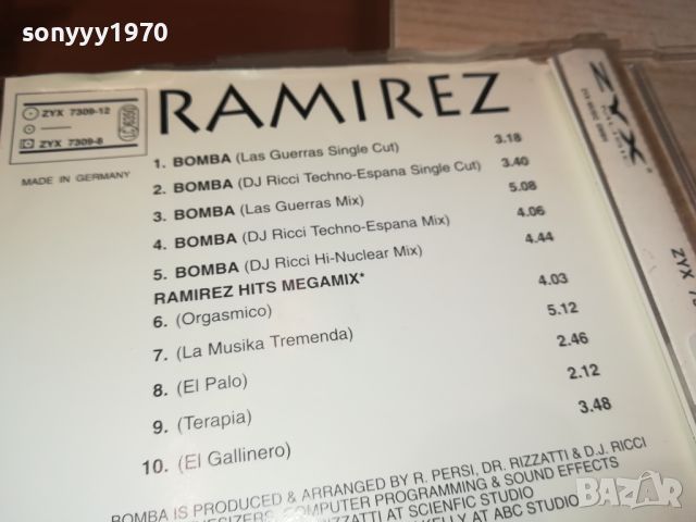 RAMIREZ CD-ВНОС GERMANY 1207241546, снимка 11 - CD дискове - 46560231