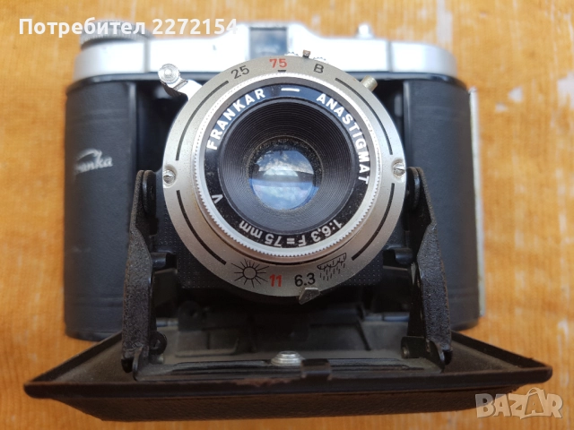 Мехов фотоапарат камера , снимка 3 - Антикварни и старинни предмети - 51486632