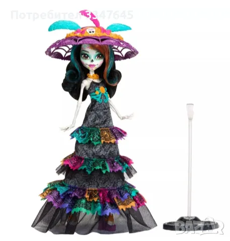 Кукла "Monster high holiday Skelita Calaveras Dia de Muertos ", снимка 1 - Кукли - 47732013