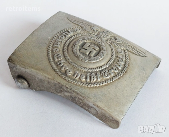 WW2 3 Райх Немска катарама за колан Waffen-SS, снимка 3 - Антикварни и старинни предмети - 51798637