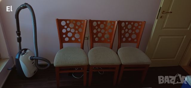 Трапезни столове 3 броя, снимка 5 - Столове - 46431389