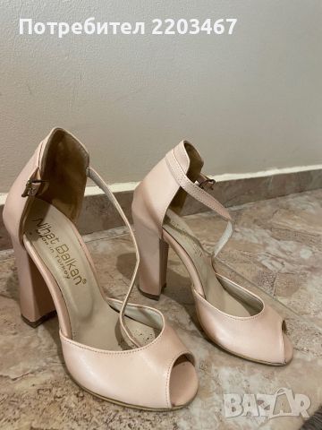 Обувки, снимка 5 - Дамски обувки на ток - 45726221