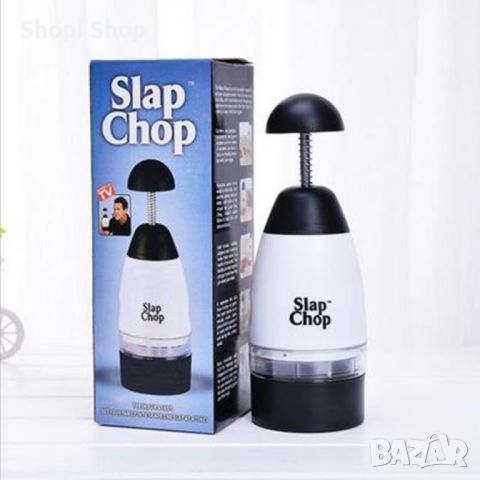 Ръчен чопър за рязане Slap Chop, снимка 3 - Други - 46459375