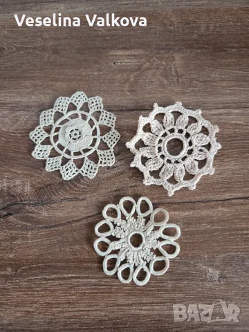 Плетени каренца, снимка 4 - Декорация за дома - 26264635