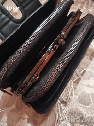 Ново Дамско Кожено Голямо Портмоне , снимка 5 - Портфейли, портмонета - 53331507