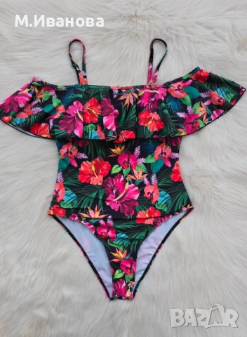 Дамски бански размер М, снимка 9 - Бански костюми - 51283572
