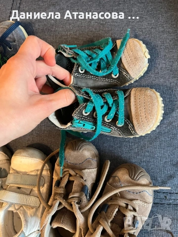 Обувки за момченце 20-21 номер , снимка 7 - Детски обувки - 53924459