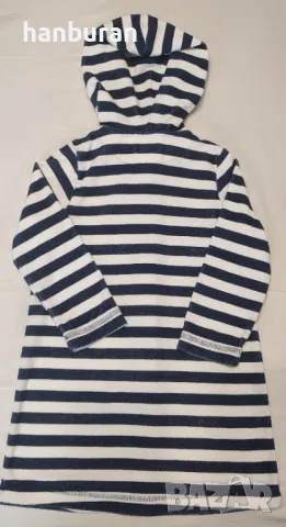 Детски халат с цип и качулка H&M, снимка 2 - Хавлии и халати - 49869798