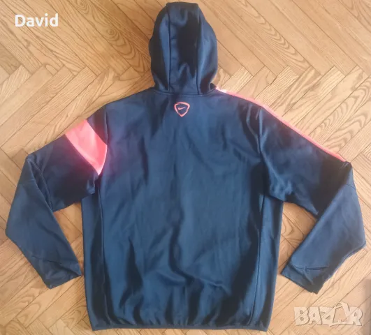 Track Jacket Hooded Zip Nike Gpx Fz Poly Оригинално мъжко горнище Nike, снимка 2 - Спортни дрехи, екипи - 49491194