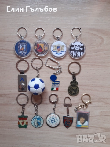 Колекционерски футболни ключодържатели