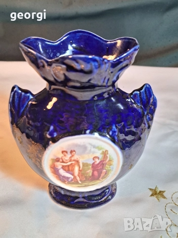 порцеланова ваза кобалт 29/4