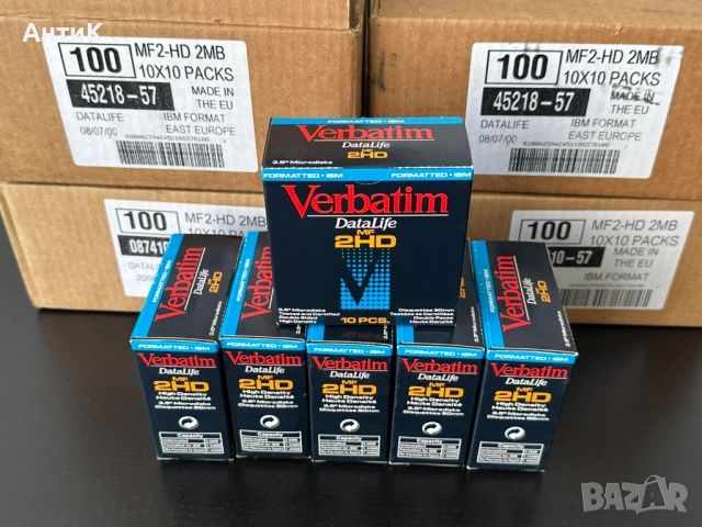 Флопи Дискети Verbatim Data Life MF 2HD 1.44MB