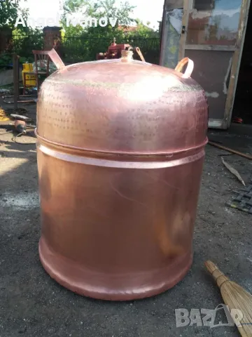 изработка на медни казани всякакви литри и всякакви модели, снимка 2 - Столчета за хранене - 49817943