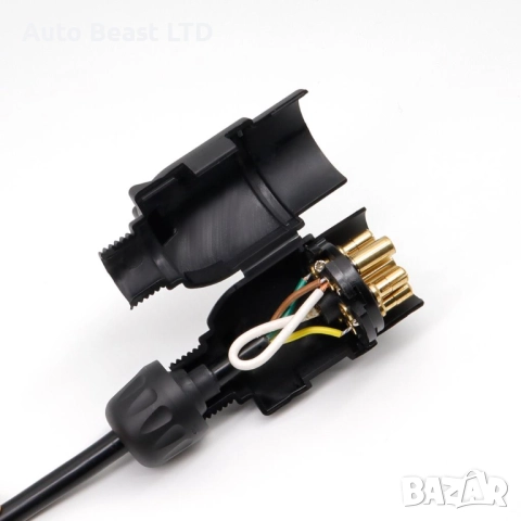 Преходник-букса за ремарке от EU към USA стандарт 7-пинов към 4-пинов адаптер А152, снимка 5 - Аксесоари и консумативи - 52374097