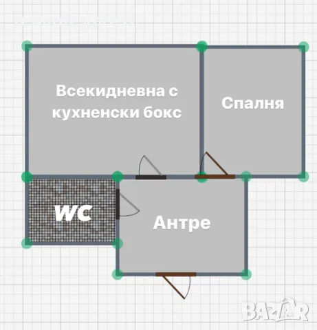 Двустаен апартамент за продажба в кв. Оборище, снимка 9 - Aпартаменти - 47206388