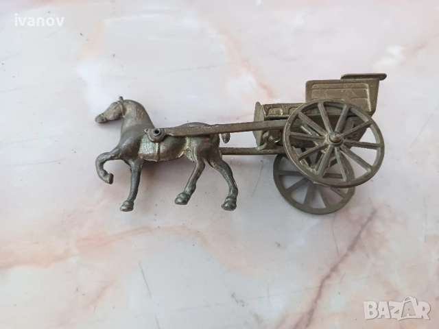 Бронзова колесница, снимка 8 - Колекции - 51724640