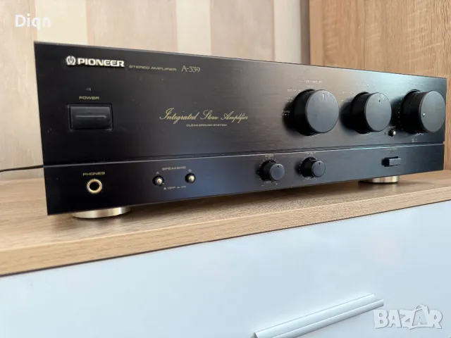 Pioneer A-339 стерео, снимка 8 - Ресийвъри, усилватели, смесителни пултове - 50317182