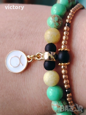 Гривна Zodiac Soul- ♉ Телец – Земна енергия 🌿, снимка 4 - Гривни - 54037143