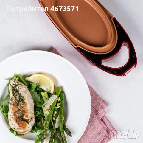 Електрически тиган, снимка 3 - Съдове за готвене - 52991379