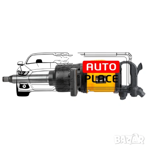 Пневматичен ударен гайковерт с дълъг шпиндел 1″ 4000 Nm JCB, снимка 3 - Други инструменти - 54049048