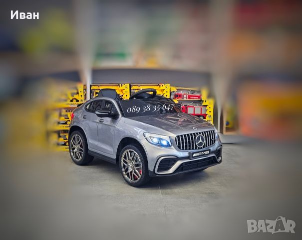 ТОП ЦЕНА!НОВО!Акумулаторен джип MERCEDES GLC с 12Vбатерия,EVA гуми, снимка 2 - Детски велосипеди, триколки и коли - 39194777