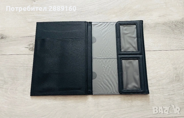 Оригинален кожен калъф за документи на BMW, снимка 3 - Аксесоари и консумативи - 53789182