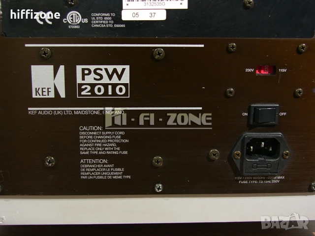 ПРОДАВАМ Субуфер Kef psw-2010 /3, снимка 8 - Тонколони - 50866506
