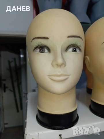 Продавам 7 броя ГЛАВИ / манекени, снимка 4 - Манекени - 54233199