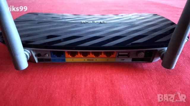 Wi-Fi Рутер TP-Link Archer C20 AC750 Dual Band с USB, снимка 3 - Рутери - 53392125